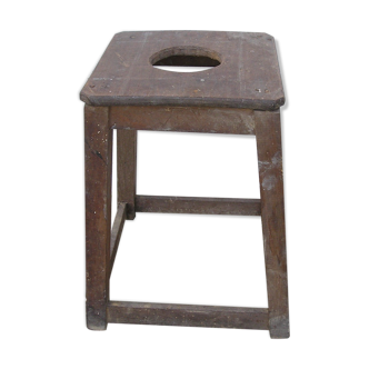 Old wooden stool