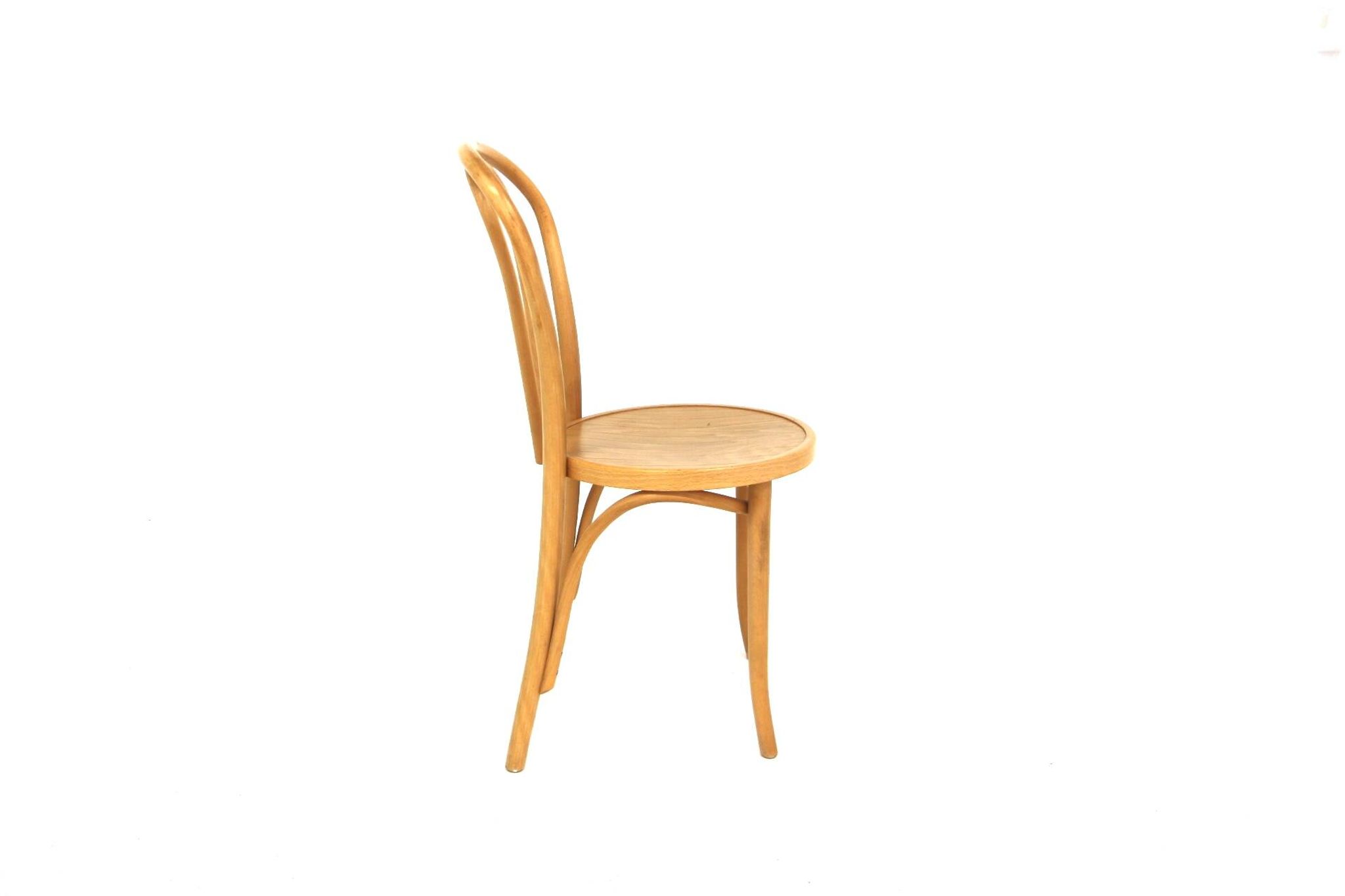 4 chaises scandinave en hêtre, Suède, 1970