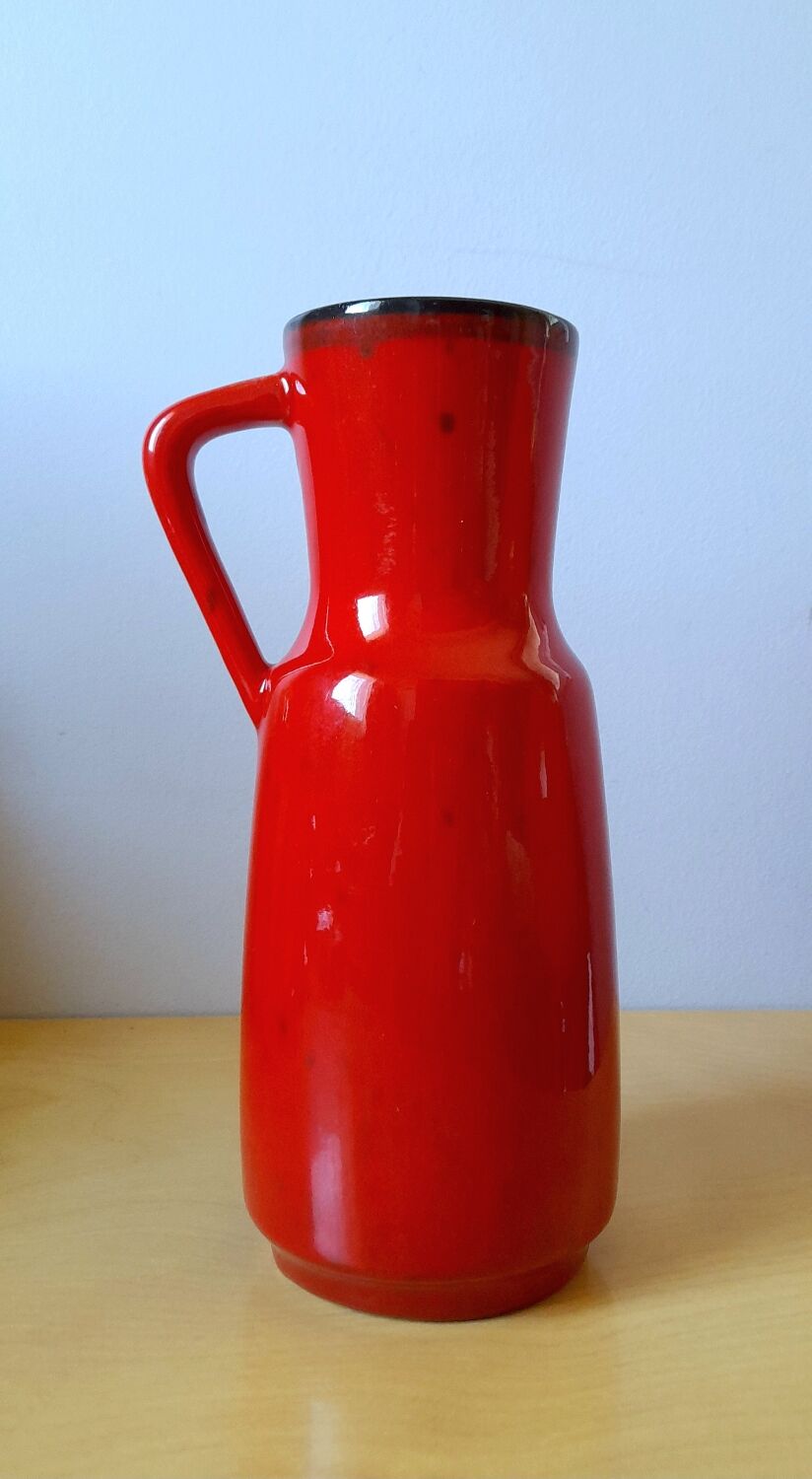 Vase céramique lava 70s