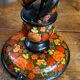 Paire de pieds de lampes Kashmiri