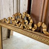 Miroir doré Louis XVI