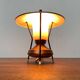 Small tripod table lamp in copper, 1950s.