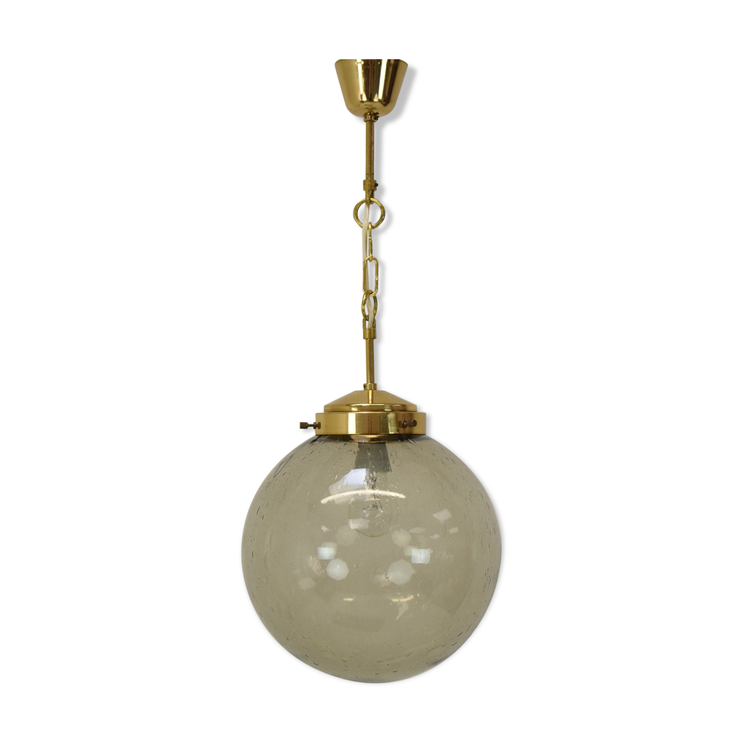 Suspension en verre Kamenicky Senov, années 1970