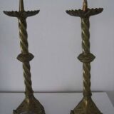 Paire de chandeliers anciens