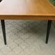 Large table with compass legs. Italian design 1960
