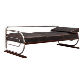 Canapé daybed by Hynek Gottwald, Czech Bauhaus 1940s
