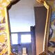 Gilded Mirror XX France Vintage Decoration Classic Gilded Wooden Frame