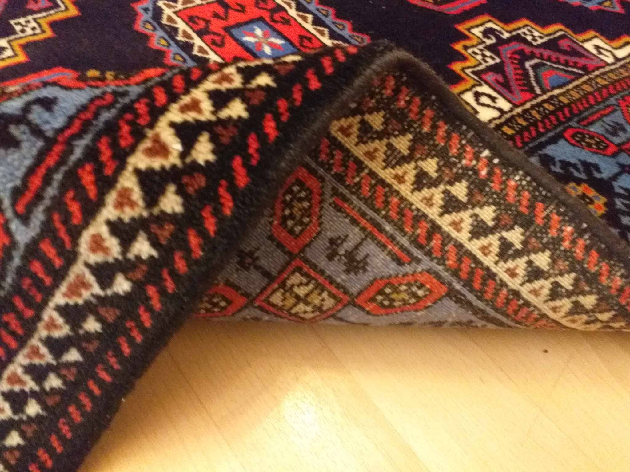 Handmade persian yalameh rug 204x124cm
