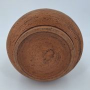 Vase en grès chamotté brut émaillé d'or, Italie, Bitossi pour Raymor, circa 1960/1970