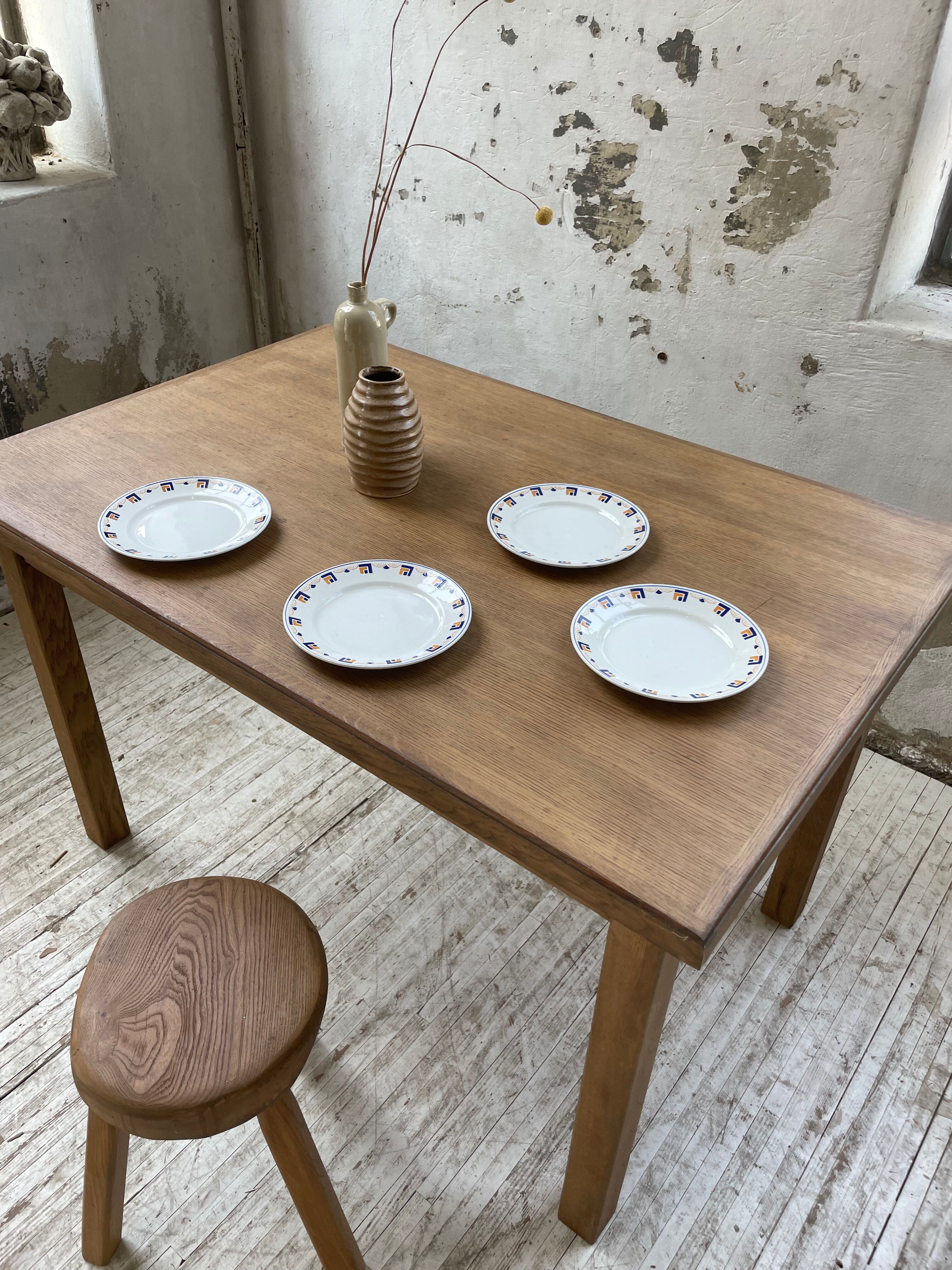 4 Columbia Luneville plates