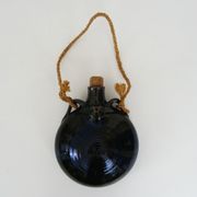 Beautiful vintage wall vinegar maker in green sandstone. Folk Art. Lora Menorca. Year 80 90