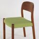 Set van 4 Deense stoelen 'Harte Skov
