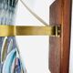 Decorative Sgraffito Ceramic Wall Lamp By Tilgmans Keramik, Sweden 1960S