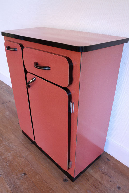 Vintage red formica furniture