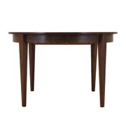 Round rosewood table, Danish design, 1970s, production: Denmark