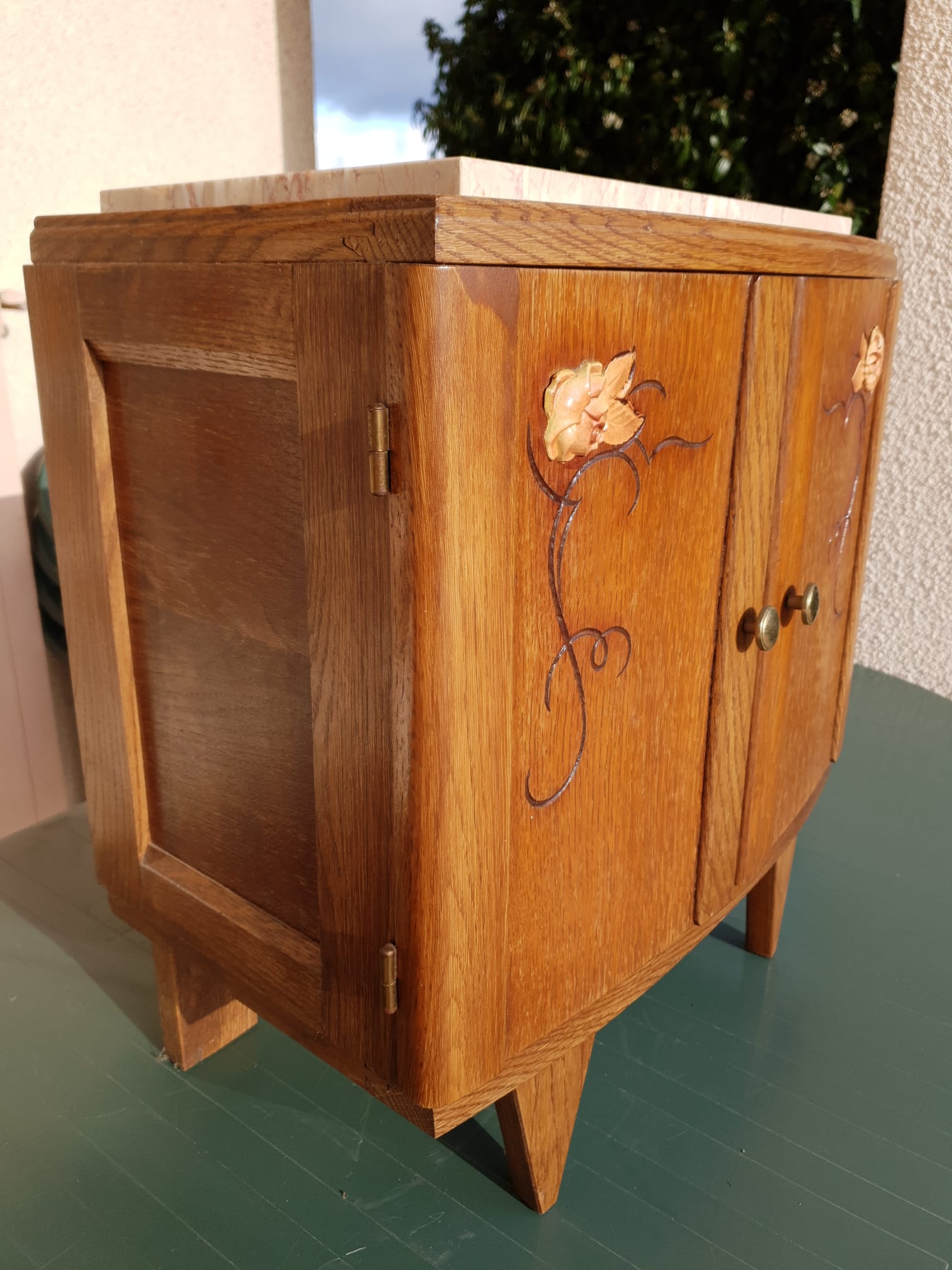 Table de chevet art deco