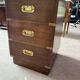 Pair of antique bedside tables