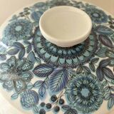 Sublime blue flower soup tureen, Spanish Pontesa porcelain