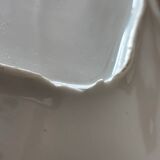 Vintage plat de service avec défauts vert à dorures porcelaine de Limoges