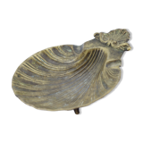 Old brass soap holder