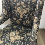 Pair of tapestry armchairs