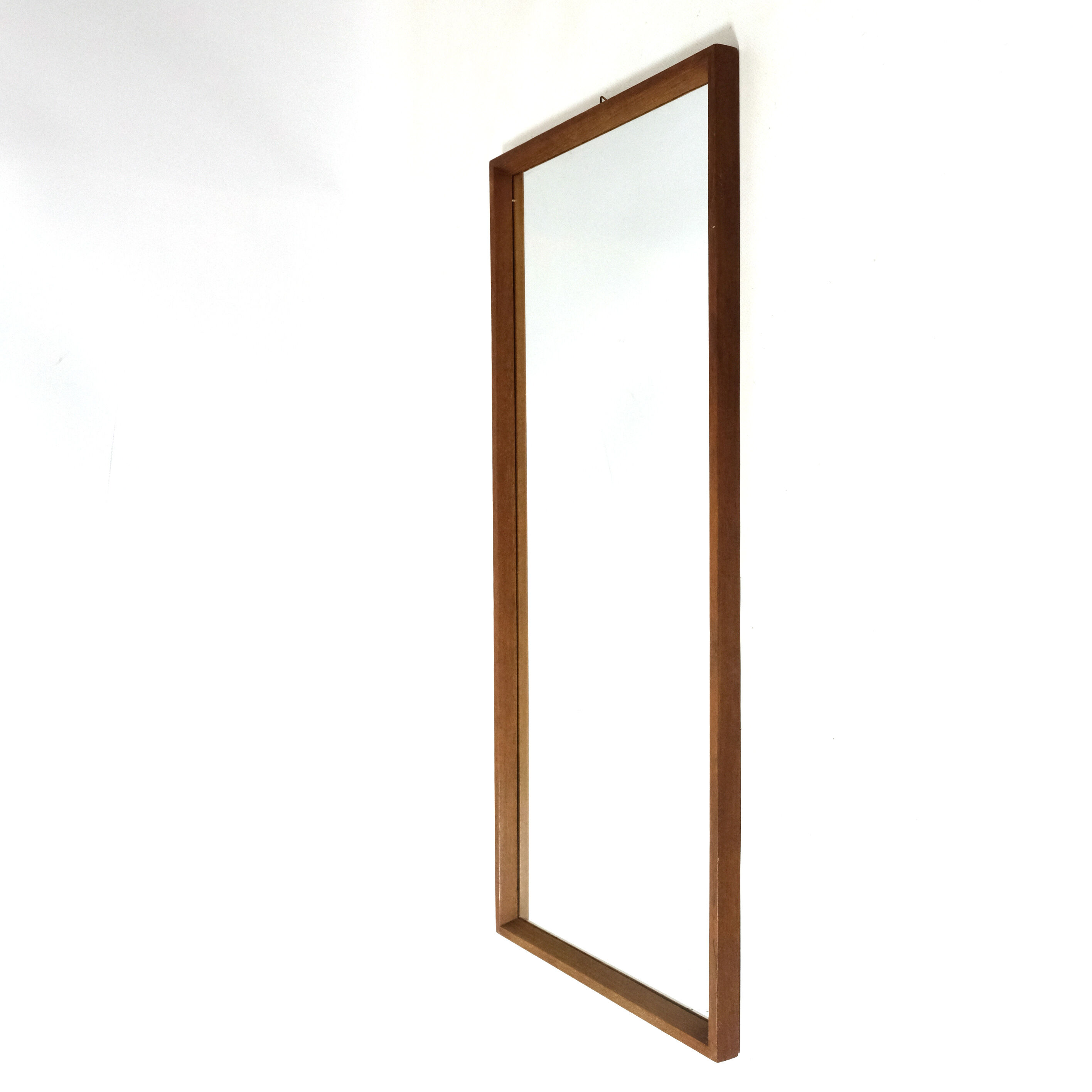 Scandinavian mirror, 1960s, 74x32cm