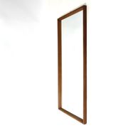 Scandinavian mirror, 1960s, 74x32cm