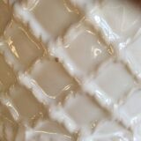 White earthenware planter