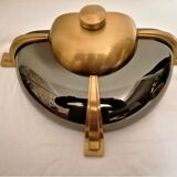 Suite of 3 art deco wall lamps