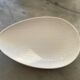 Gien white herringbone dish