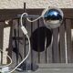 Vintage Space Age / Eyeball desk lamp