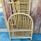 Lit enfant en rotin vintage