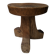 Tabouret tripode en bois Éthiopien décoration ethnique tribal
