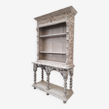 Bookcase / two-body storage unit - XIXth