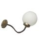 Art Nouveau style wall lamp, Poland, 1950s