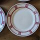 Assiettes plates Badonviller