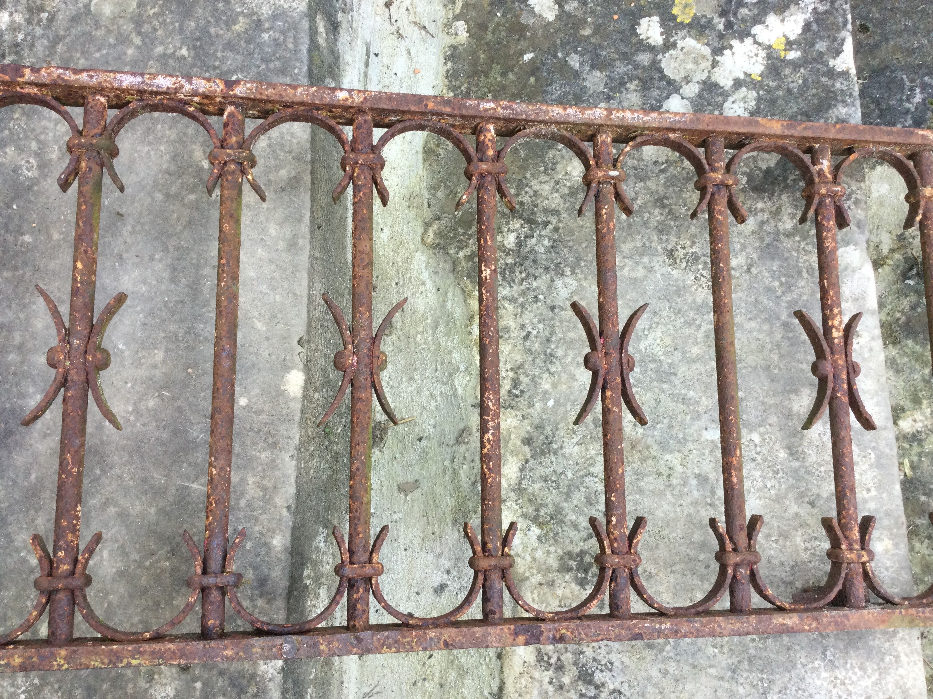 old wrought iron gate