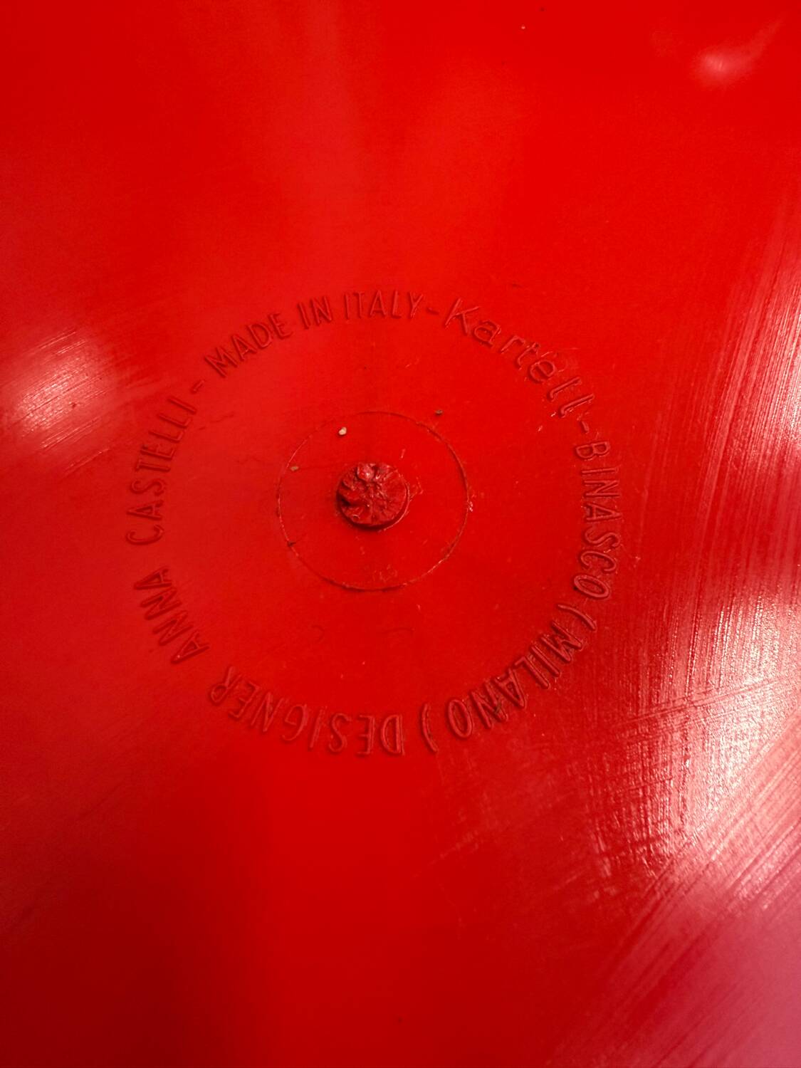 Red Componibili Anna Castelli for Kartell