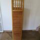 Vintage Library - 2 drawers - Woven rattan cupboard - 1980s - natural