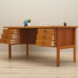 Ash desk, Danish design, 1960s, designer: Svend Age Madsen