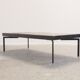 Mid century modernist rectangular coffee table with ceramic tiles top