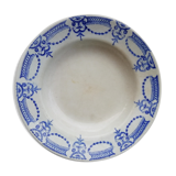 Terre de Fer soup plate, Moulin des Loups, colonial model