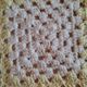Plaid pour bébé au crochet