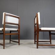 Chaises de salle à manger scandinaves en teck des années 1960.