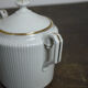 Porcelain sugar pot