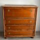 1970s wooden and bamboo sideboard bar cabinet
