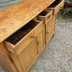 Old wooden sideboard