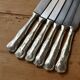 Antique silver plated mismatched cutlery - Forks and knives