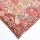 Red & Pink Super Soft Vintage Runner Rug, 91x346Cm
