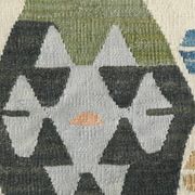 9x11 Geomtric Rare Style Luxury Kilim Rug, Large Area Vintage Kilim Rug